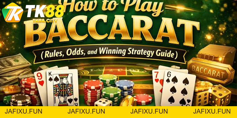 Baccarat Online - Hướng Dẫn Luật Chơi & Chiến Thuật Tối Ưu Tỷ Lệ Thắng 2026 - jafixu.fun